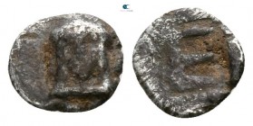 Ionia. Kolophon  circa 480-450 BC. Tetartemorion AR