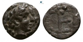 Ionia. Kolophon  circa 450-410 BC. Tetartemorion AR