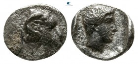 Caria. Kasolaba circa 400-300 BC. Hemiobol AR