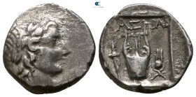 Lycia. Phaselis. Lycian League circa 190-168 BC. Drachm AR