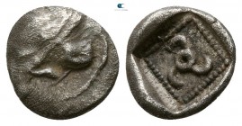 Dynasts of Lycia. Uncertain mint. Uncertain Dynast circa 480-440 BC. Or Kuprilli. 1/12 Stater AR