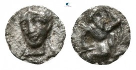 Cilicia. Uncertain mint 350 BC. Tetartemorion AR