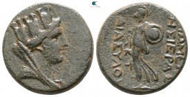 Seleucis and Pieria. Apameia AD 14-15. Bronze Æ