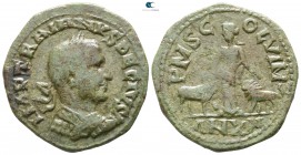 Moesia Superior. Viminacium. Trajan Decius AD 249-251. Dated CY 12=AD 250/1. Bronze Æ