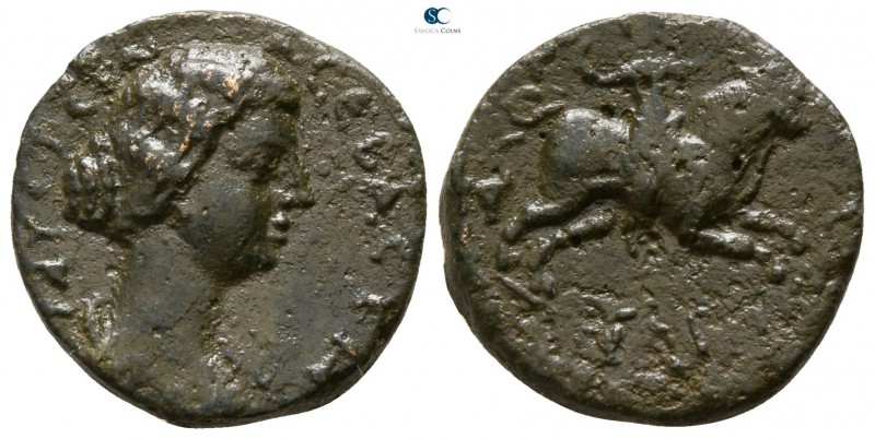 Macedon. Amphipolis. Faustina II AD 147-175. 
Bronze Æ

16mm., 3,76g.

ΦΑΥС...