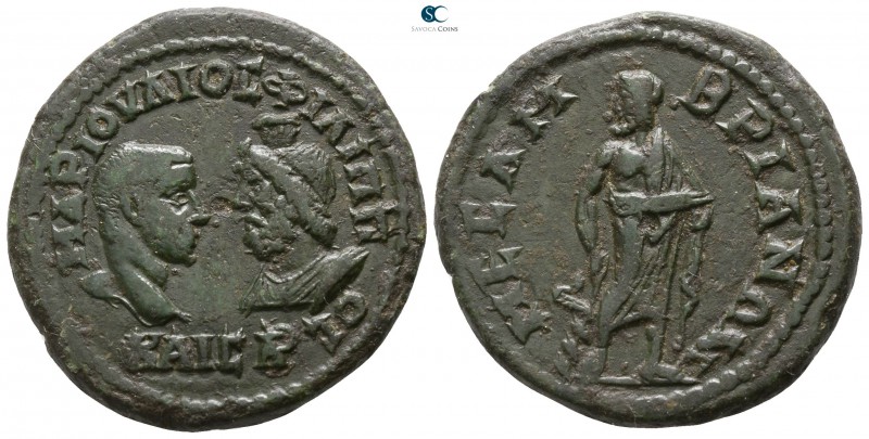 Thrace. Mesembria. Philip II as Caesar AD 244-247. 
Bronze Æ

27mm., 12,24g....