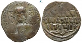 Anonoym AD 976-1006. attributed to Basil II and Constantine VIII. Constantinople. Follis Æ