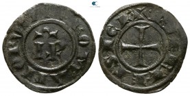 Frederick II AD 1197-1250. Kingdom of Sicily. Denaro BI