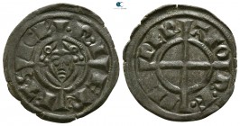 Frederick II AD 1197-1250. Kingdom of Sicily. Brindisi. Denaro BI