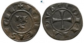 Conrad I AD 1250-1254. Kingdom of Sicily. Denaro BI