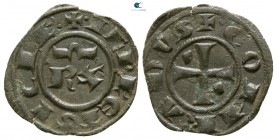 Conrad I AD 1250-1254. Kingdom of Sicily. Messina. Denaro BI