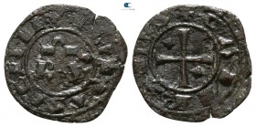 Conrad I AD 1250-1254. Kingdom of Sicily. Messina. Denaro BI
