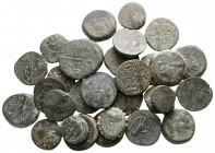 Lot of ca. 30 greek bronze coins / SOLD AS SEEN, NO RETURN!