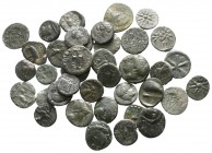 Lot of ca. 39 greek bronze coins / SOLD AS SEEN, NO RETURN!