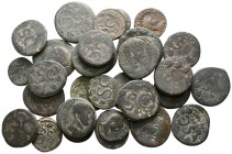 Lot of ca. 30 roman provincial bronze coins / SOLD AS SEEN, NO RETURN!