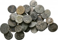 Lot of ca. 30 roman provincial bronze coins / SOLD AS SEEN, NO RETURN!