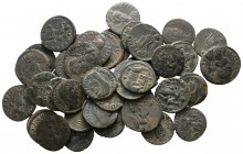 Lot of ca. 40 roman bronze coins / SOLD AS SEEN, NO RETURN!