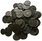 Lot of ca.50 late roman bronze coins / SOLD AS SEEN, NO RETURN!