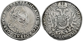 Austria. Ferdinand II (1619-1637). Reichstaler. 1632. Kremnitz. KB. (Dav-3129). (Vogelh-142). Ag. 27,62 g. Almost VF/Choice VF. Est...300,00. 

Span...