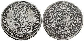 Austria. Leopold I (1657-1705). 1 thaler. 1698. Wien. (Km-1275.5). (Dav-3230). Ag. 28,89 g. Knocks. Almost VF/VF. Est...120,00. 

Spanish descriptio...