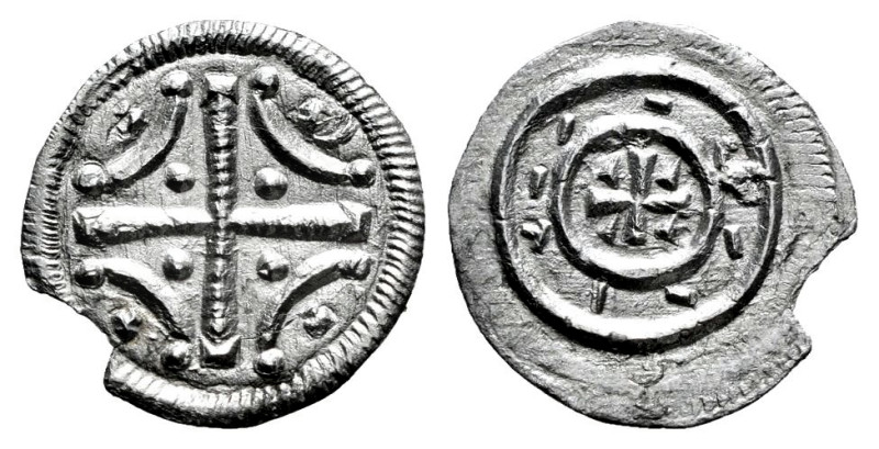 Hungary. Bela II (1131-1141). Denarius. (Huszár-92). Ag. 0,31 g. Slight planchet...