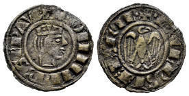 Italy. Federico I (1198-1250). Denaro. Messina or Brindisi. (MEC-14, 559). (Spahr-126). Ve. 0,47 g. VF. Est...45,00. 

Spanish description: Italia. ...