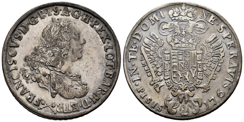 Italy. Tuscany. Francesco III. Francescone. 1765. (Km-C8d). (Mir-361/3). Ag. 27,...