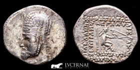 Mithradates III Silver Drachm 4.00 g. 19 mm. Rhagae 87-80 BC. gVF