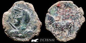 Ancient Hispain Bora (Alcuadete, Jaen) Bronze As 9.38 g., 29 mm Bora 100-50 BC. Very fine (MBC)