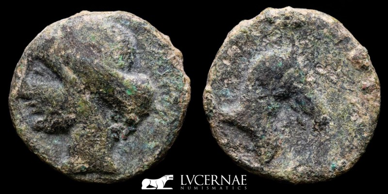 Ancient Hispania - Cartagonova, Cartagena (Murcia).
Bronze calco (9.13 g., 21 m...