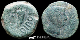 Dipo Æ Bronze As 15.10 g. 31 mm Dipo (Elvas, Portugal) 120-50 B.C. Good very fine (MBC+)