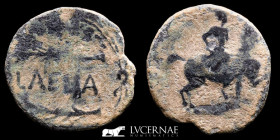 Laelia (Sevilla) bronze Semis 6,59 g, 25 mm Laelia 50-20 B.C. GVF