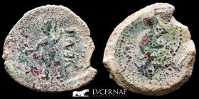 Ventipo Bronze As 17.90 g. 35 mm. Casariche, Sevilla 150-50 B.C. VF