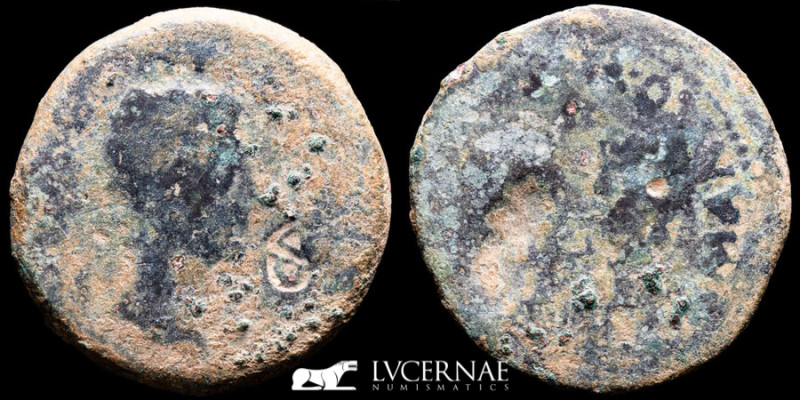 Roman Hispania - Acci. Tiberius with Germanicus and Drusus as Caesares (14-37). ...