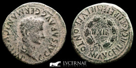 Caligula Æ Bronze As 13.01 g. 27 mm. Bilbilis 37-41AD gVF