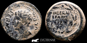 Augustus Bronze As 13.27 g, 28 mm. Ebora (Evora) 27 BC - 14 AD Good very fine (MBC+)