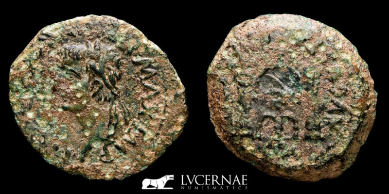 ANCIENT HISPANIA - Roman Empire - Tiberius (14-36 A.D.)
EMERITA (Merida, Badajoz...