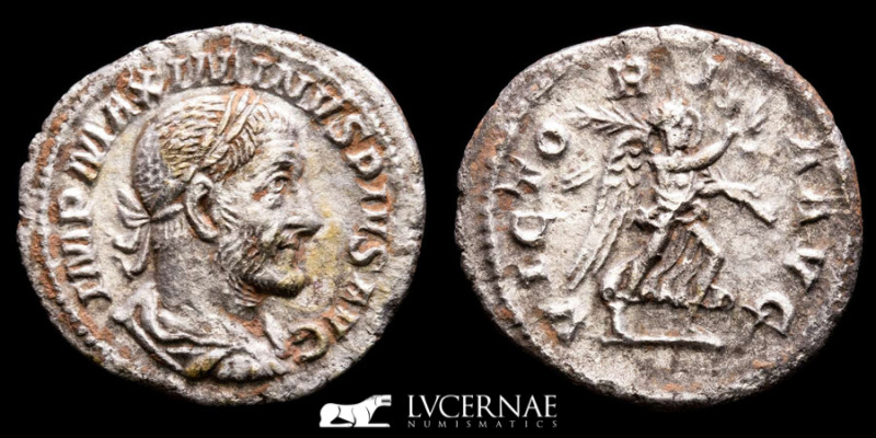 Roman Empire - Maximinus I Thrax (AD 235–238). Silver denarius (3,59 g., 19 mm.)...