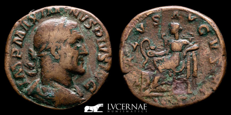 Roman Empire - Maximinus I (235-238 A.D.) Æ Sestertius (16.24 g., 29 mm.). Rome,...