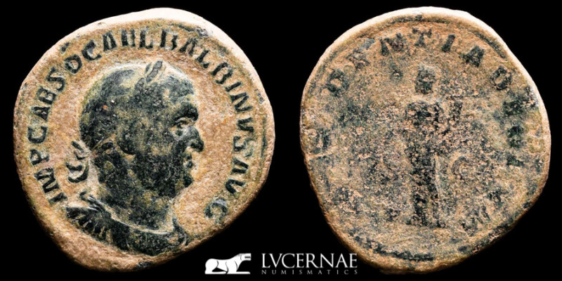 Roman Empire - Balbinus (238 A.D.). 
AE Sestertius (21.84 g. 33 mm.), Roma (Rome...