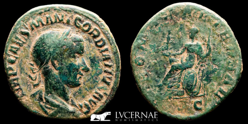 Roman Empire. - Gordian III (238-244 A.D.) - AE Sestertius. (17.20 g. 31 mm.)

I...