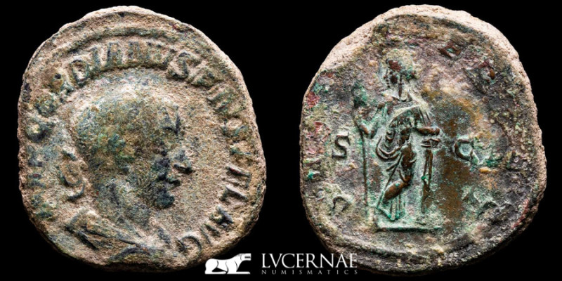 Roman Empire - Gordian III. (AD 238-244.) Rome mint.
Sestertius Æ (17.53 g., 31 ...