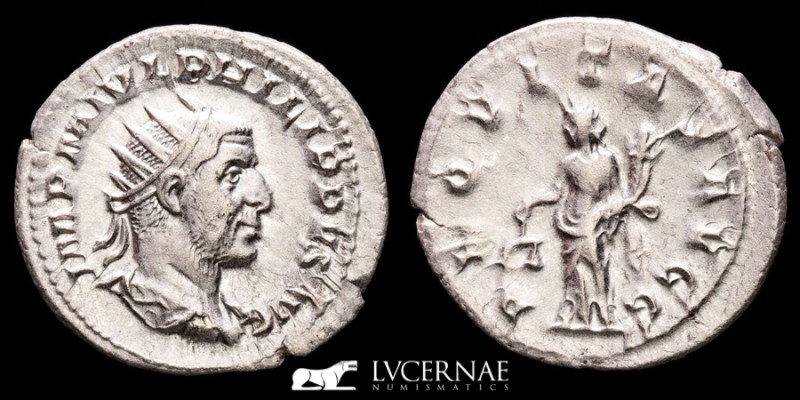 Roman Empire - Philip I Arab (AD 244-249). Silver antoninianus (4,09 g. 24 mm.)....