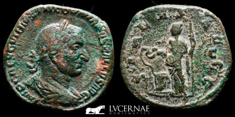 Roman Empire - Trebonianus Gallus - Æ Sestertius (20.84 g., 29 mm.). Rome, AD 25...