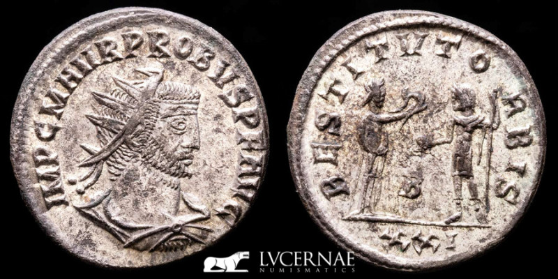 Roman Empire Probus (276-282 A.D.). BI Silvered antoninianus (3,63 g., 20 mm.). ...