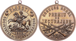 Romania, Medal 1904, M. Carniol Fiul