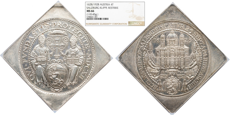 Paris Graf Lodron, 4 Thaler 1628/1928, Salzburg CZ 
Paris Graf Lodron, 4 Tolar ...