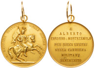 Alberto Cordero di Montezemolo, Massive Gold Medal, O. Ferraris