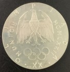 ALEMANIA. Olimpiada de Munich´72. Medalla de plata. PROOF SC