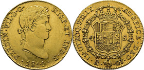 FERNANDO VII. Madrid. 4 escudos. 1814. GJ